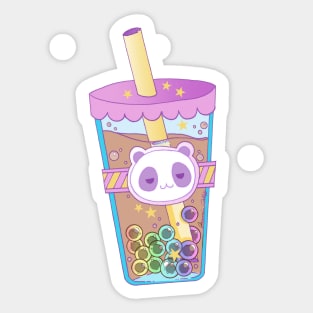 Panda  Boba Tea Sticker